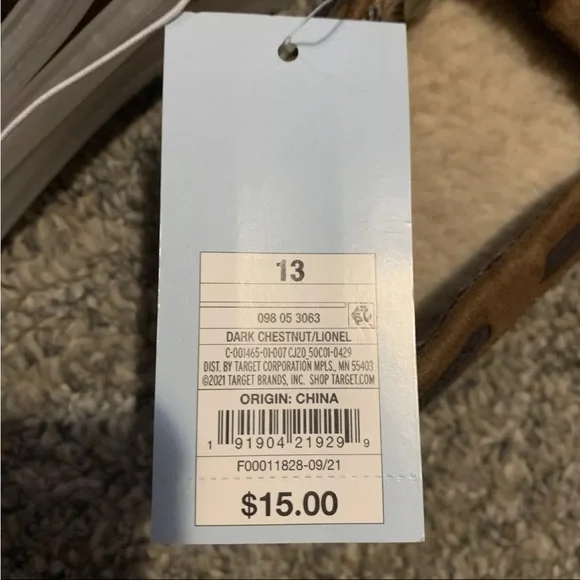 NWT Cat and Jack slippers youth size 13 - Picture 3 of 10